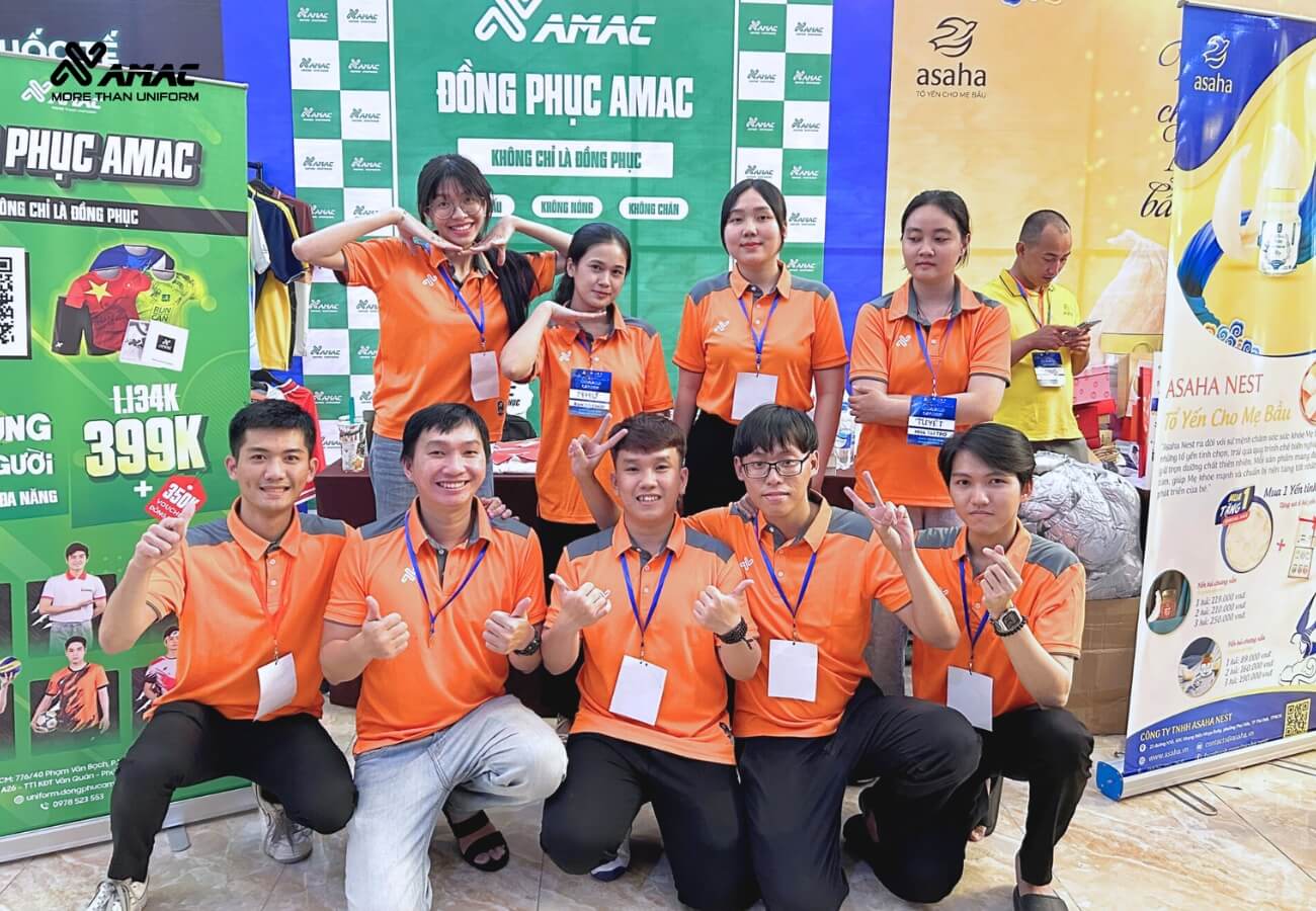 Tại sao đồng phục AMAC là lựa chọn hàng đầu cho công ty và đội nhóm?