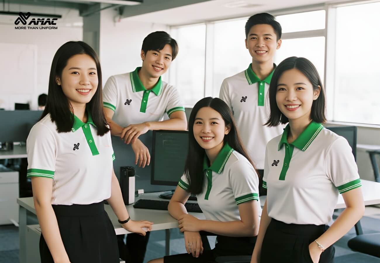 Cách chọn áo phông đồng phục: Chuẩn form, thoải mái và bền màu