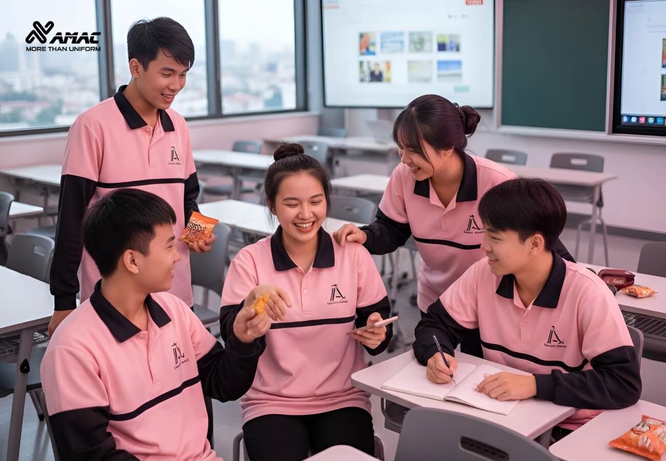 Áo lớp chất cho học sinh – Đồng bộ cho lớp học của bạn
